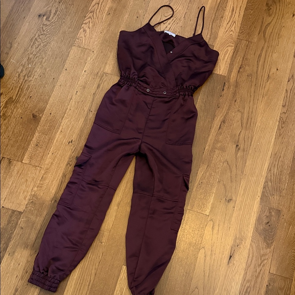 Parker Deep Purple Jumpsuit